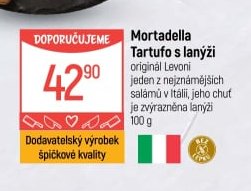 Mortadella Tartufo s lanýži