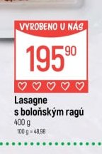 Lasagne s boloňským ragú