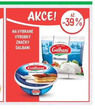Výrobky Galbani