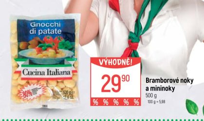 Bramborové noky a mininoky