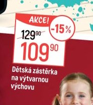 Dětská zástěrka na výtvarnou výchovu