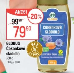 GLOBUS Čekankové sladidlo