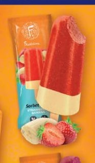 Fruitissimo Sorbet Jahoda/Banán