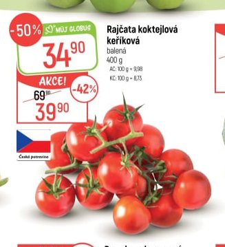 Rajčata koktejlová keříková