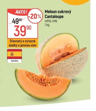 Meloun cukrový Cantaloupe