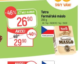 Tatra Farmářské máslo