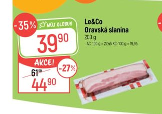 Le&Co Oravská slanina