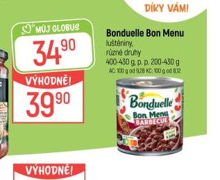 Bonduelle Bon Menu