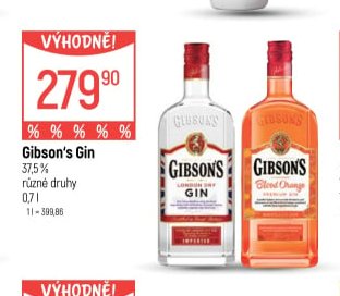 Gibson's Gin