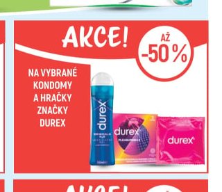 Durex kondomy a hračky