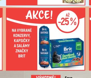 Brit konzervy, kapsičky a salámy