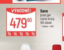 Savo prací gel