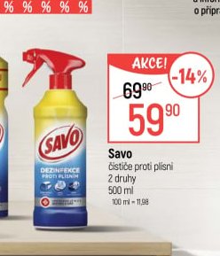 Savo čistič proti plísni