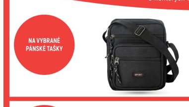 Na vybrané pánské tašky