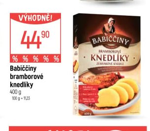 Babiččiny bramborové knedlíky