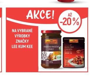 NA VYBRANÉ VÝROBKY ZNAČKY LEE KUM KEE