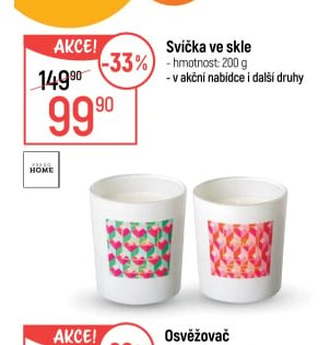 Svíčka ve skle
