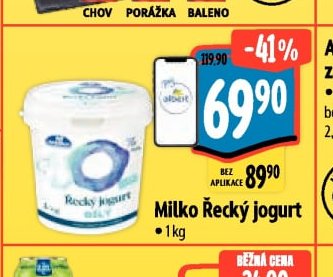 Milko Řecký jogurt
