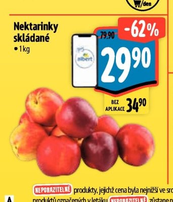 Nektarinky skládané