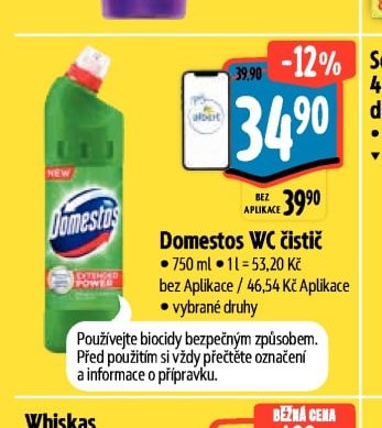 Domestos WC čistič