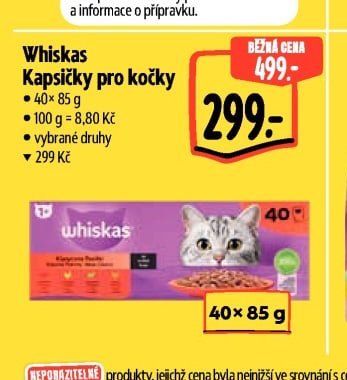 Whiskas Kapsičky pro kočky