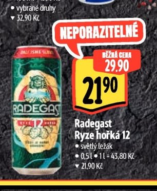 Radegast Ryze hořká 12