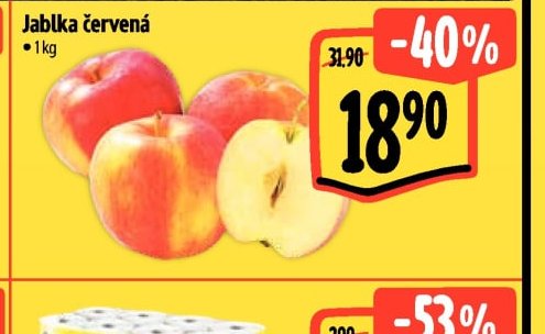 Jablka červená