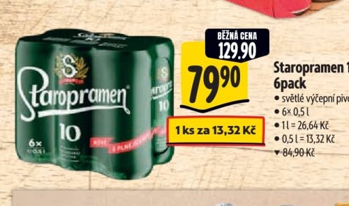 Staropramen 10 6pack