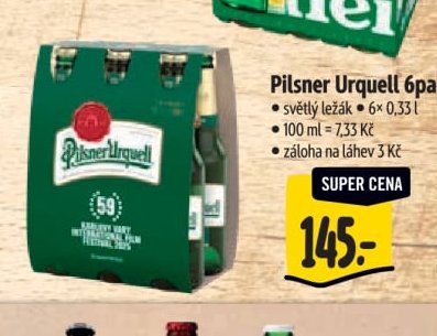 Pilsner Urquell 6pack
