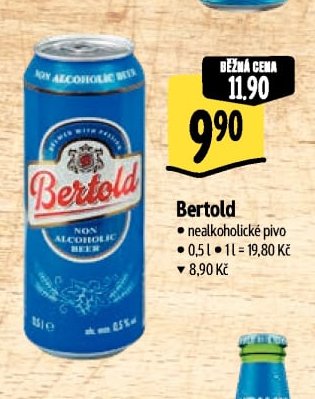 Bertold nealkoholické pivo