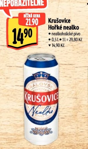 Krušovice Hořké nealko