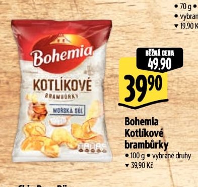 Bohemia Kotlíkové brambůrky