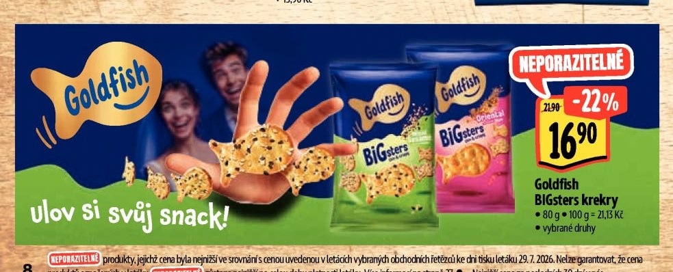 Goldfish BIGsters krekry
