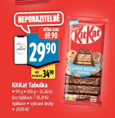 KitKat Tabulka