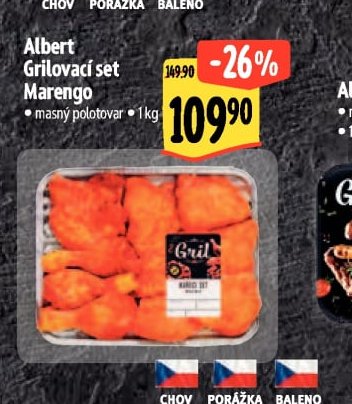 Albert Grilovací set Marengo