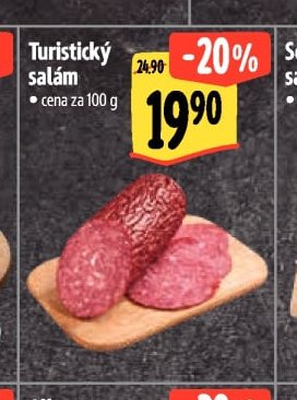 Turistický salám