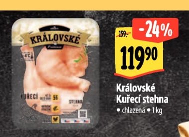 Královské kuřecí stehna
