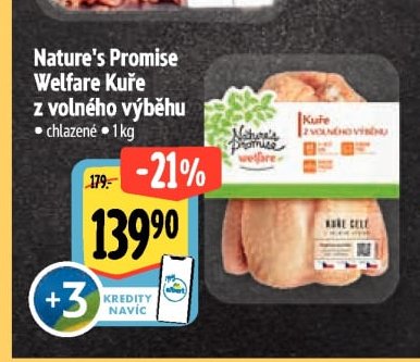 Nature's Promise Welfare Kuře z volného výběhu
