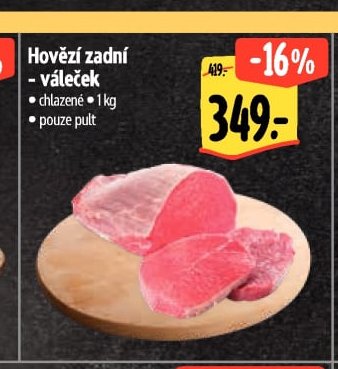 Hovězí zadní váleček