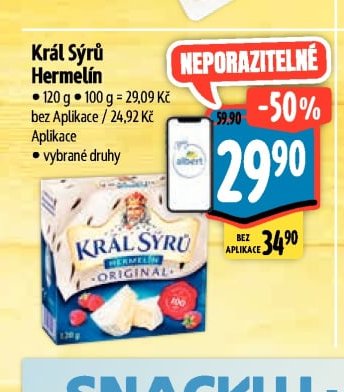 Král Sýrů Hermelín
