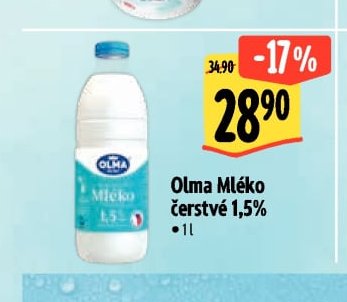 Olma Mléko čerstvé 1,5%