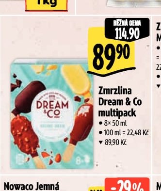 Zmrzlina Dream & Co multipack