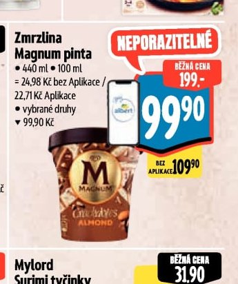 Zmrzlina Magnum pinta