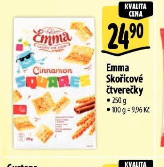 Emma Skořicové čtverečky