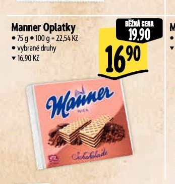 Manner Oplatky