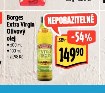 Borges Extra Virgin Olivový olej