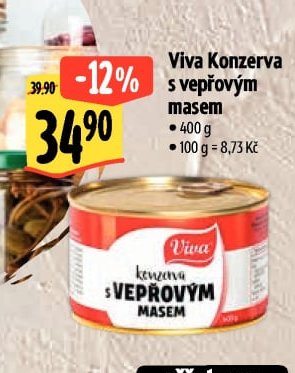 Viva Konzerva s vepřovým masem