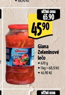 Giana Zeleninové lečo