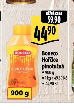 Boneco Hořčice plnotučná