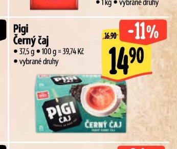 Pigi Černý čaj